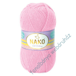   Nako Elit Baby kötőfonal - rózsaszín  # 6936