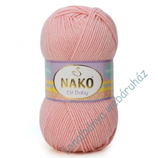   Nako Elit Baby kötőfonal - gyöngy rózsaszín  # NEB-6165