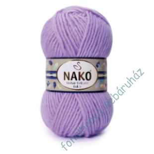   Nako Mohair Delicate Bulky kötőfonal - lila   # 11062