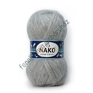   Nako Mohair Delicate kötőfonal - világos szürke # N-MD-195