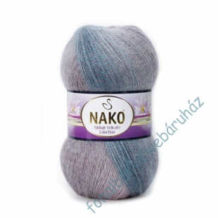   Nako Mohair Delicate Colorflow kötőfonal - tenger és orgona árnyalatok # 28088