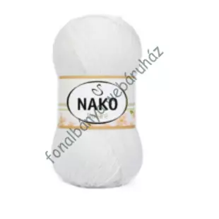   Nako Solare-bonip kötő- és horgolófonal - fehér   # 01