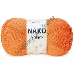   Nako Solare kötő- és horgolófonal - narancs  # 966