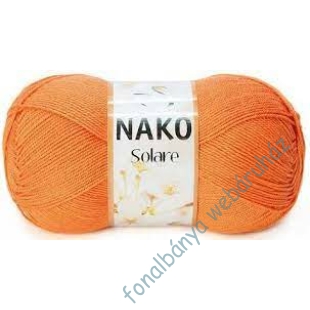   Nako Solare kötő- és horgolófonal - narancs  # 966