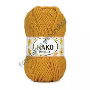   Nako Bonjour kötőfonal - mustár # N-B-23689