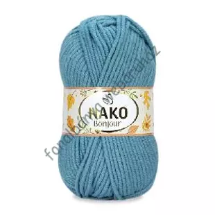   Nako Bonjour kötőfonal - türkizes kék # N-B-23844