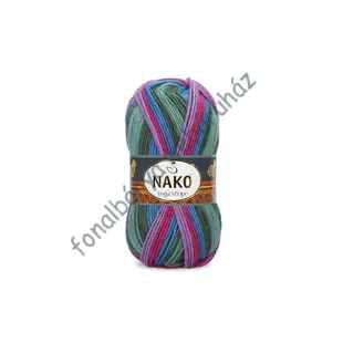   Nako Vega Stripe - lila-türkiz-zöld-bordó - # N82408