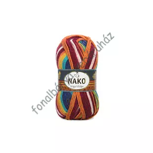  Nako Vega Stripe - narancs-zöld-bordó--mustár - # N82409