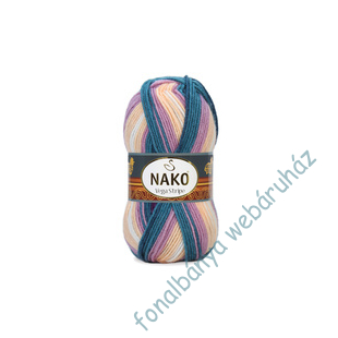   Nako Vega Stripe - lilák-krém-barack-türkiz - # N82416