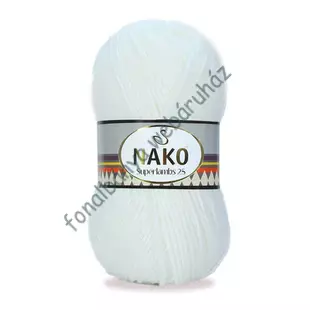   Nako Superlambs 25 - fehér # N-SL-208