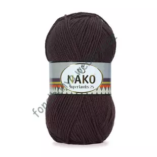   Nako Superlambs 25 - sötét barna # N-SL-4904