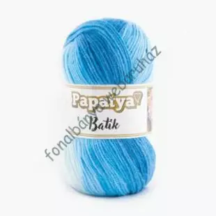   Papatya Batik kötőfonal - kék-fehér-sötétkék  # 10