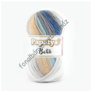   Papatya Batik kötőfonal - kékek-drapp-szürke  # 18