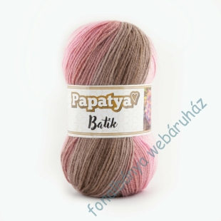   Papatya Batik kötőfonal - rózsaszín-szürke-drapp  # 25