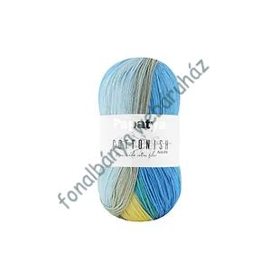   Papatya Cottonish - sárga-kék-drapp árnyalat # PC07