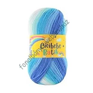   Cicibebe Batik kötőfonal - szivárvány - # 32