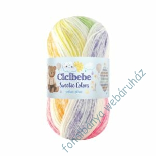 Kép 1/2 -   Cicibebe Sweetie Colors babafonal - multicolor # CS-101