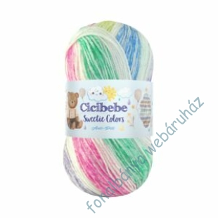 Kép 1/2 -   Cicibebe Sweetie Colors babafonal - multicolor # CS-102