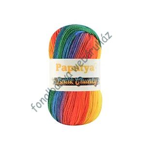 Kép 2/2 -   Papatya Batik Chunky # PBC102 -  szivárvány árnyalatok 