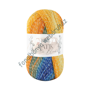   Papatya Batik Cotton Blend - multicolor # PBCB1006