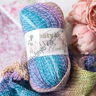   Papatya Batik Cotton Blend - multicolor # PBCB1010