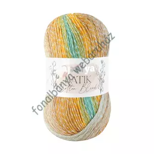   Papatya Batik Cotton Blend - multicolor # PBCB1011