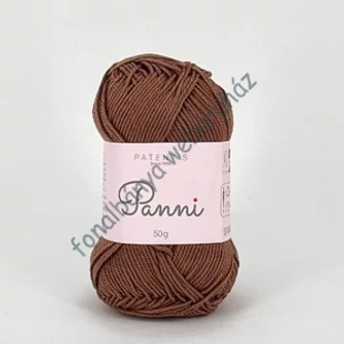   Panni 100 % pamut fonal - mogyoró # P-09-438