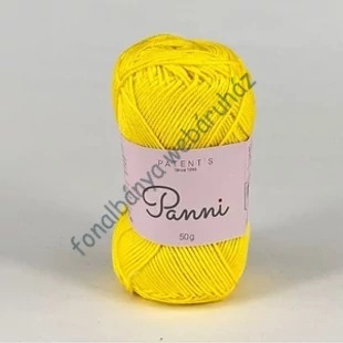   Panni 100 % pamut fonal - Neon sárga  # P-101-442
