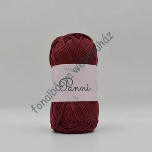   Panni 100 % pamut fonal - Bordó # P-044-425