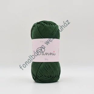   Panni 100 % pamut fonal - Fenyő zöld  # P-073-419