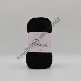   Panni 100 % pamut fonal - Fekete # P-100-110