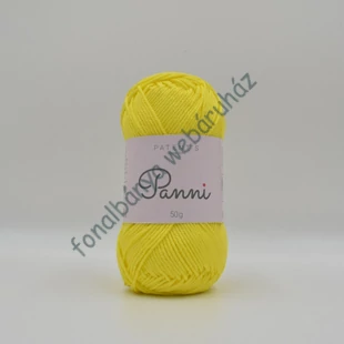   Panni 100 % pamut fonal - Neon sárga  # P-101-442
