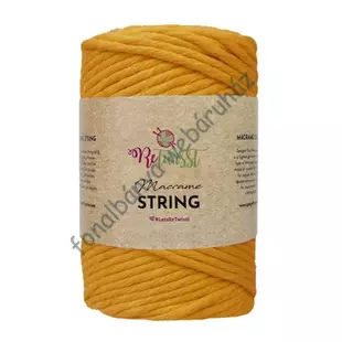   Retwisst String makramé és zsinórfonal - napsárga  # Rw-String-25