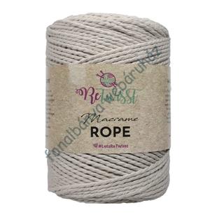   Retwisst Rope makramé és zsinórfonal - világos bézs  # Rw-Rope-08