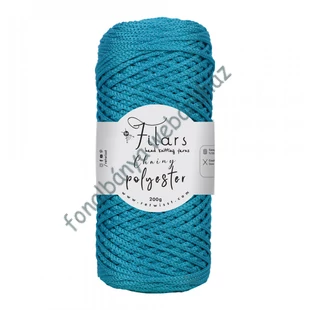   Retwisst Filars Polyester láncos makramé és zsinórfonal 2-3 mm - türkizkék # Rw-31008