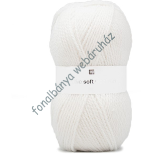   Rico Creative Soft Wool Aran kötőfonal - fehér  # 3149
