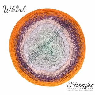   Scheepjes Whirl színátmenetes fonal - Clementine Clou # S-W-710