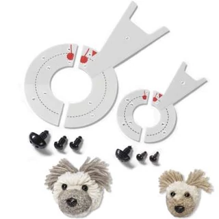 Körmöcske,  zsinór, pom-pom, rojt készítő